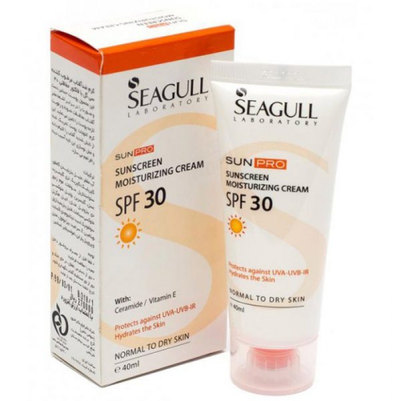 کرم ضد آفتاب مرطوب کننده سی گُل با SPF 30 حجم 40 میلی لیتر