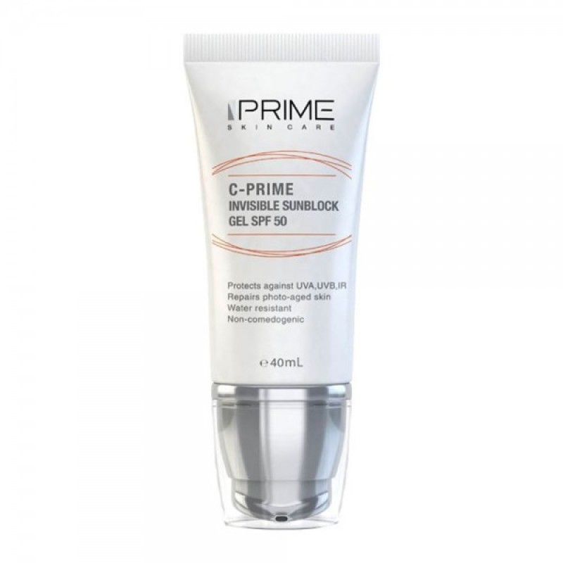 ضد آفتاب ژلی مدل C-PRIME حاوی ویتامین C با SPF50 پریم